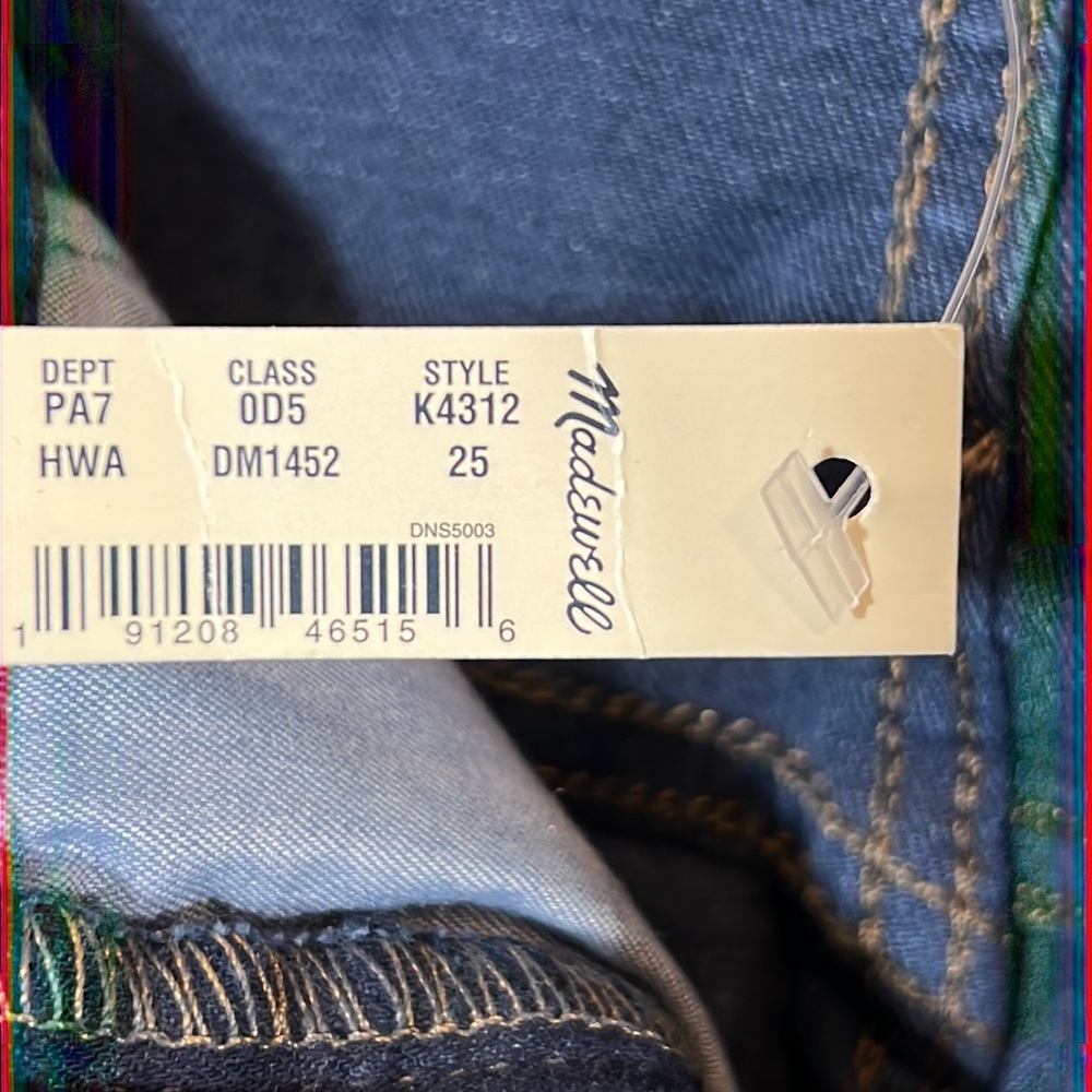 Madewell curvy high-rise skinny jeans size 25 - Picture 10 of 15